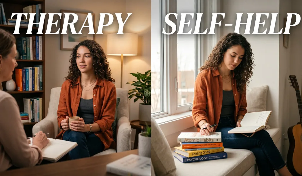 Therapy vs self help