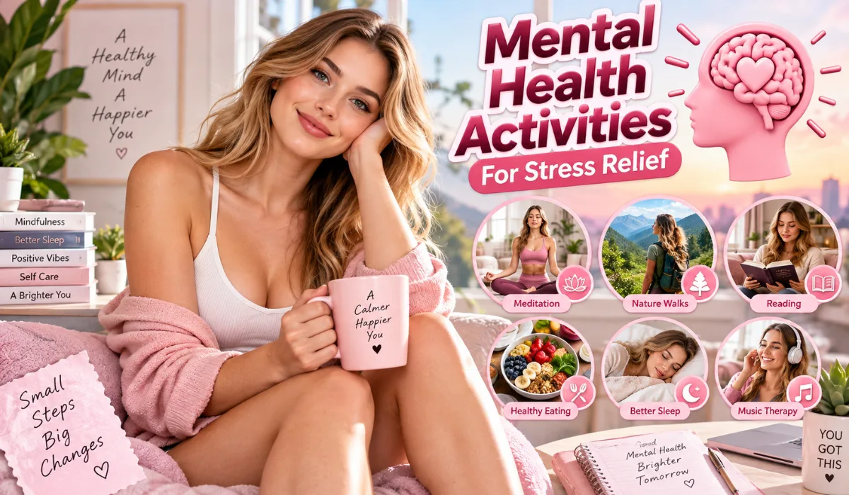 10 Best Mental Health Activities For Stress Relief to Calm Your Mind Fast